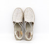 断码特价38码——西班牙原产手工制作时尚轻便超舒适女款坡跟草编鞋511LY-银白色 商品缩略图5