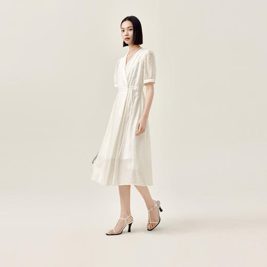 【商场同款】伊芙丽莱赛尔优雅连衣裙1F4391141 商品图1