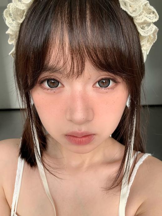 Kikicon旗下 ·月抛 黑金百利&落日繁花 14.5mm白狮参考着色大直径｜2片 商品图2