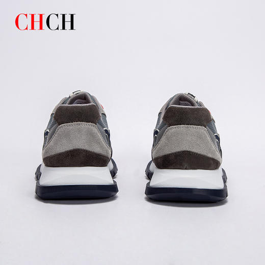 CHCH24春夏新品牛皮拼接时尚大气男士休闲平衡鞋CO1A2011 商品图3