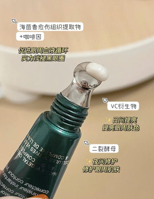 【春节不打烊】HR赫莲娜绿宝瓶眼霜旧版15ml（限25年4月） 商品图2