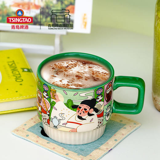 青岛啤酒博物馆 李白马克杯 青岛啤酒 官方文创 商品图2