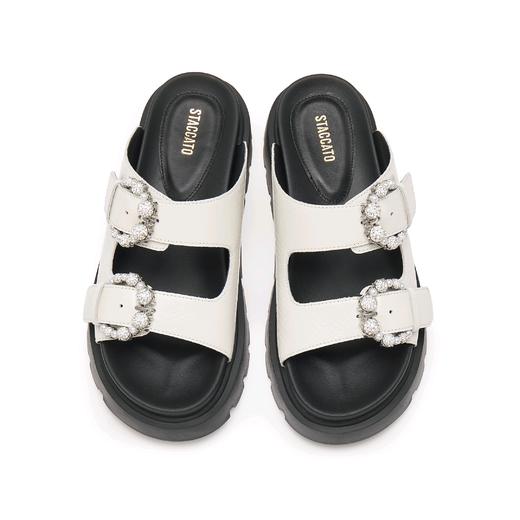 【思加图】月牙博肯拖鞋 商品图0