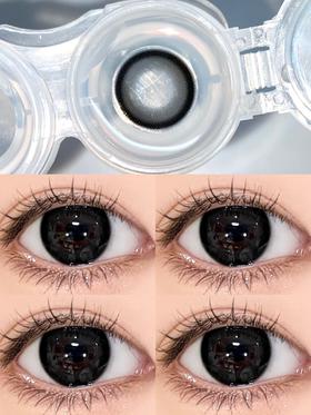GURUUCON月抛美瞳 黑牛奶 14.5mm