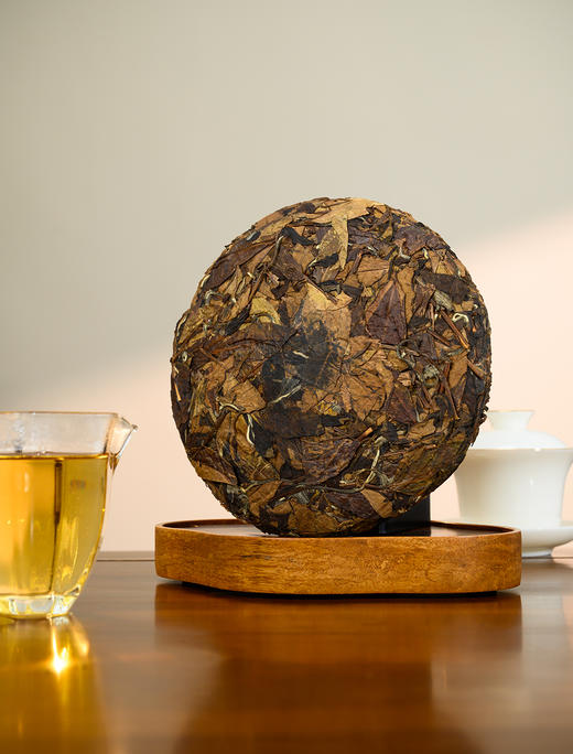 永德益-20年老白茶寿眉饼2005年手工寿眉2号饼（320克） 商品图5