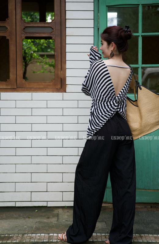 【门店同款】ENJOY夏季垂感防晒山本裤 158445448 商品图4