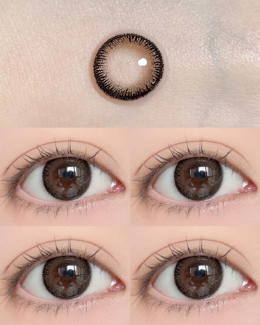 GUGUCON半年抛美瞳 松露朱古力 14.2mm 商品图0