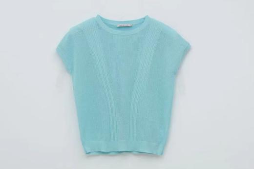 春夏 圆领塌肩无袖女套衫 SJS18W020N 商品图11
