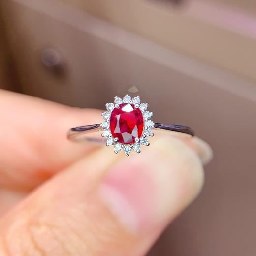 0.65ct 1.24g 红宝石戒指 商品图1