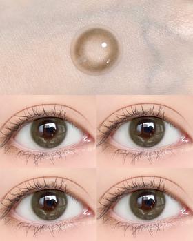 GUGUCON日抛美瞳 一枝春 14.2mm