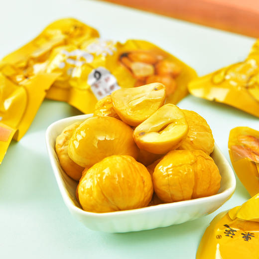 【粉糯香甜！板栗仁】即食板栗仁，颗粒饱满  口感粉糯  油润细腻，真空独立包装，去皮油栗子仁休闲食品小吃Y 商品图3