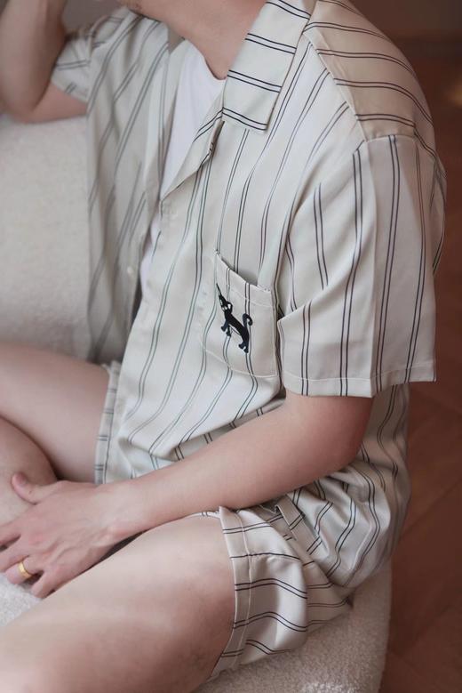 罗莱、水星源头工厂「ESPRIT冰雪丝动物绣花家居服」男女同款家居服 吊牌价：1080元 开团价：99元/套 冰雪丝质地凉而不冰，丝滑透气 上身一整个惊住了！夏天凉飕飕的，仿佛行走的“小空调” 商品图8