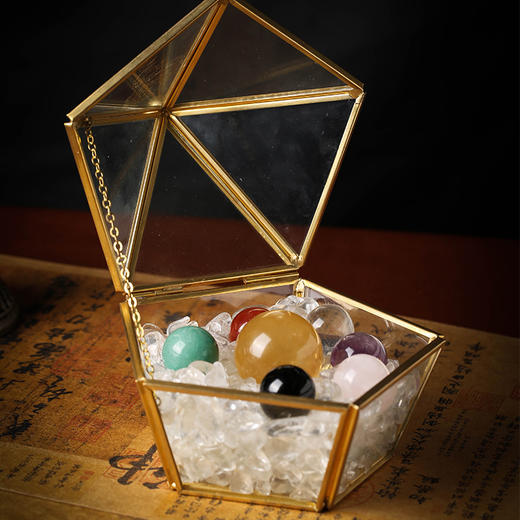 【消磁净化】水晶玄空七星阵摆件 家居消磁客厅摆件 商品图1