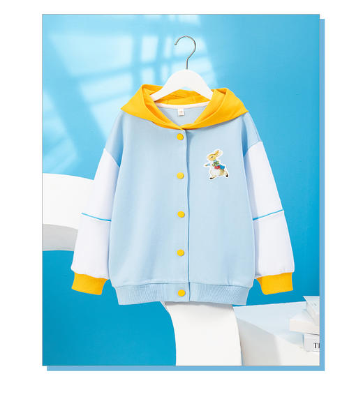 ¹【断码微瑕春秋冬季清仓】比得兔童装~儿童卫衣、外套、加绒套装【110-160码】-CRMM-BDT正码正拍【英国比得兔】 商品图3