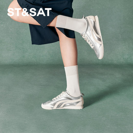 星期六美式复古经典拼色阿甘鞋SSC3112205 商品图9