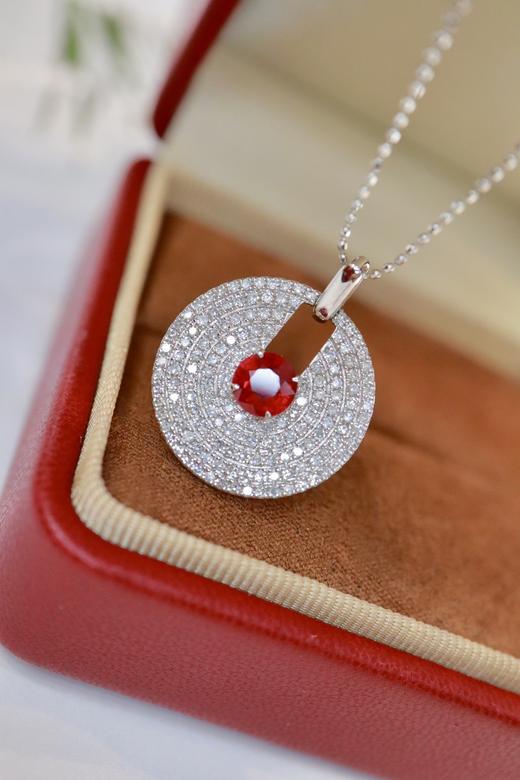 0.8ct 红宝石项链 商品图6