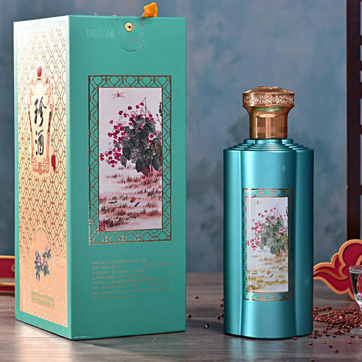 （限时加赠福鼎白茶礼盒）【自营】当季新品 珍酒海棠花  酒中珍品口粮酒 53度酱香型白酒 53度 500ml *6瓶 商品图4