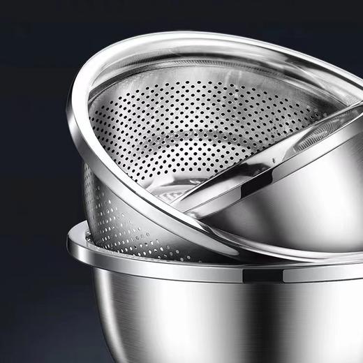 猫太推荐— 不锈钢料理盆6件套 商品图0