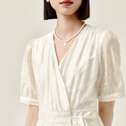 【商场同款】伊芙丽莱赛尔优雅连衣裙1F4391141 商品图2