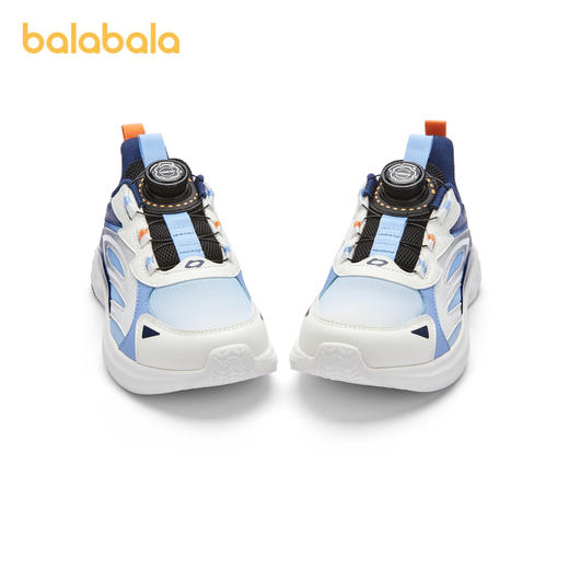 巴拉巴拉童鞋儿童运动鞋男童跑步鞋秋季新款透气网布鞋旋钮扣 商品图4