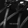 THESOONG|’山茶花凉鞋‘黑色羊皮细带编织网凉鞋HWXZ4615 商品缩略图2