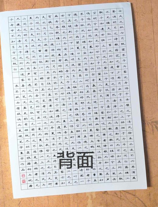 快而美硬笔字空白奇菱格-LT 商品图2