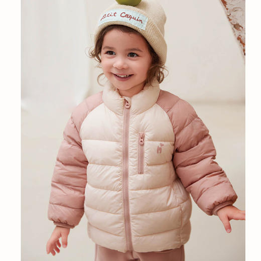 棉果果秋季新品女童秋冬轻羽绒保暖轻薄羽绒服M322102924429 商品图0