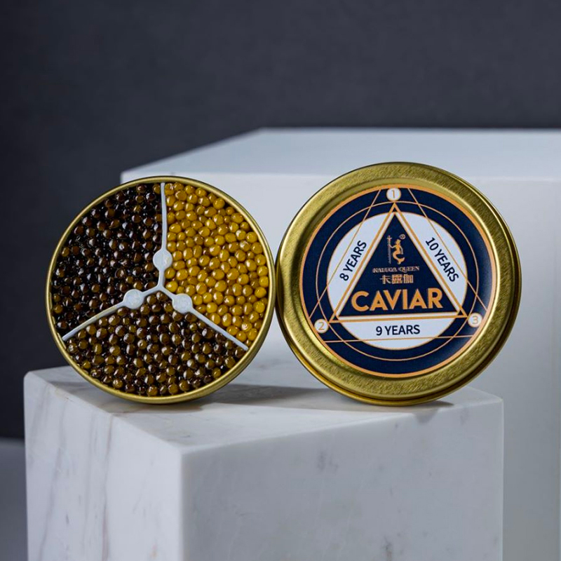 沈爷的宝贝 鲟鱼鱼子酱8年9年10年三合一 30g