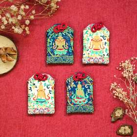 八吉祥平安符（白）