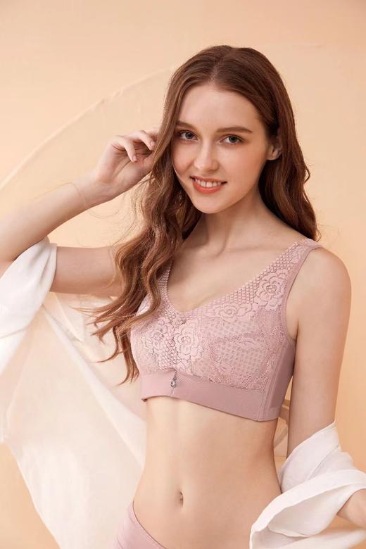 【套装秒杀】薄款蜂巢透气杯无钢圈内衣丰胸美背一穿就挺收拢副乳75-95BCDE 商品图1