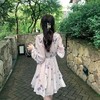 金蘑菇菇 /香氛裙裙 真丝版！法式温柔风裙子推荐小众高级感碎花 商品缩略图2