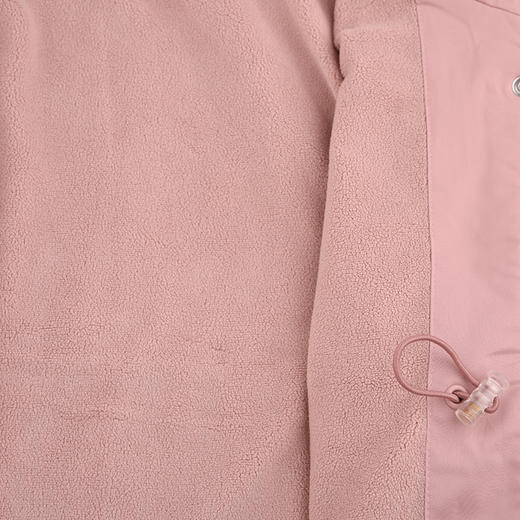 棉果果秋季新品女童加绒加厚摇粒绒防风保暖休闲冲锋衣外套加绒保暖风衣M322100324427 商品图4