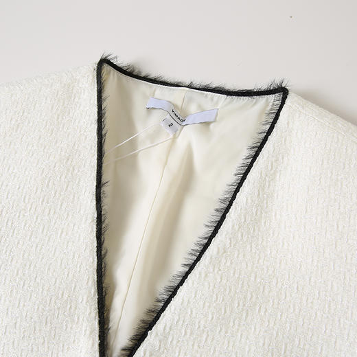 VIMAGE纬漫纪千金气质香风短款通勤外套秋季新款V2203836 商品图2