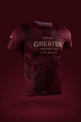 [现货]严素短袖跑步TEE,百马俱乐部,跑者伟大,男/女款,轻量,快干,严素态度,中国百马俱乐部