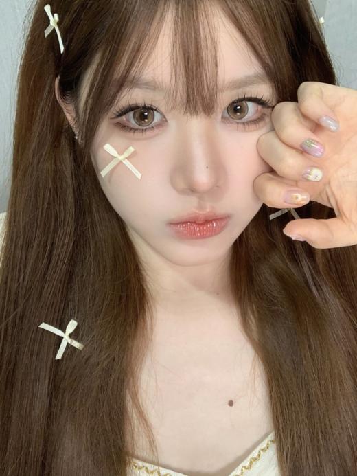 ocean girl半年抛 柿子冰茶/冷泡莓果 14.2mm 棕/紫 拍下即为一副两片 商品图1