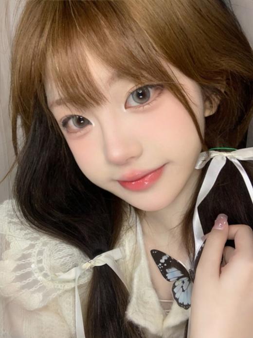 oceangirl 日抛 O-26无花果/O-27棉花糖 14.2mm 绿褐/蓝 一盒十片 日抛无售后 商品图3