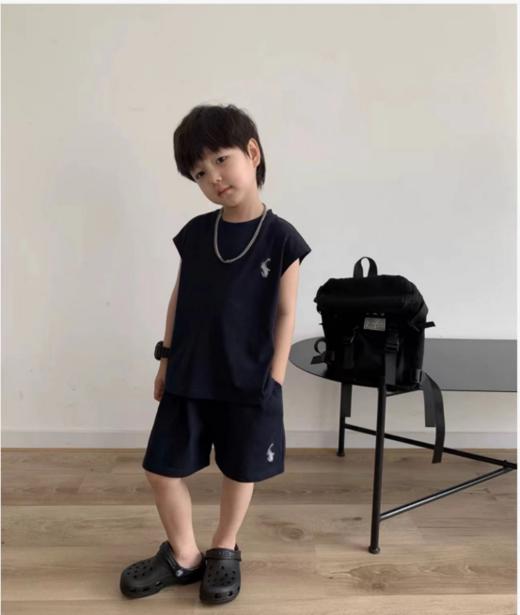 💪【佑族A类儿童纯棉背心套装Y2462】🔹细细软软的样子，又弹又软还会呼吸，🍂 商品图3