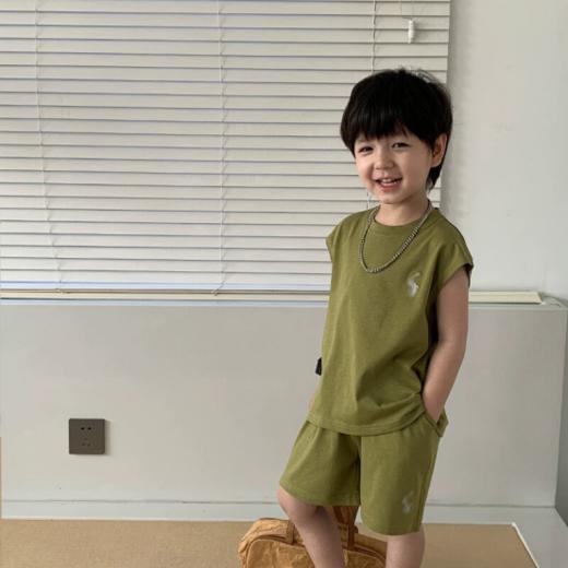 💪【佑族A类儿童纯棉背心套装Y2462】🔹细细软软的样子，又弹又软还会呼吸，🍂 商品图4