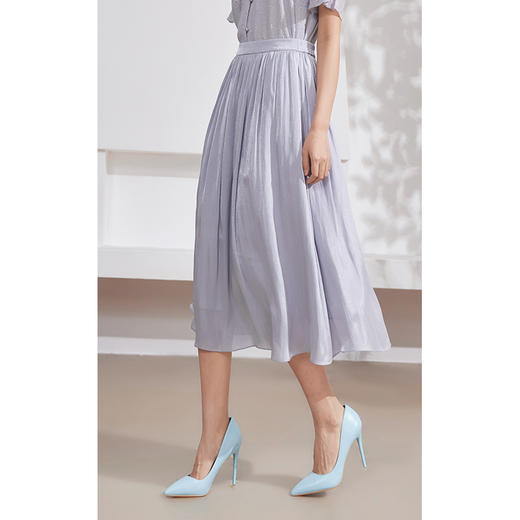 乔万尼新款半身裙a字简约显瘦新中式风格EM2D930 商品图2