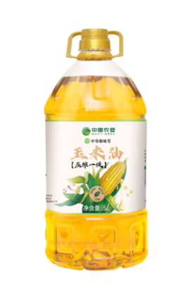 中垦飨味堂压榨玉米油5L