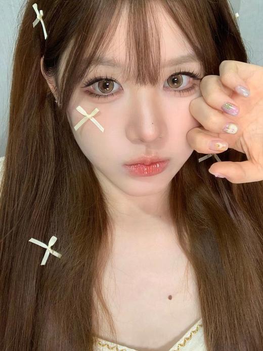 【半年抛中直径】OCEAN GIRL-柿子冰茶-棕 -14.2mm【半年抛0-800度 无525/575 】 商品图5