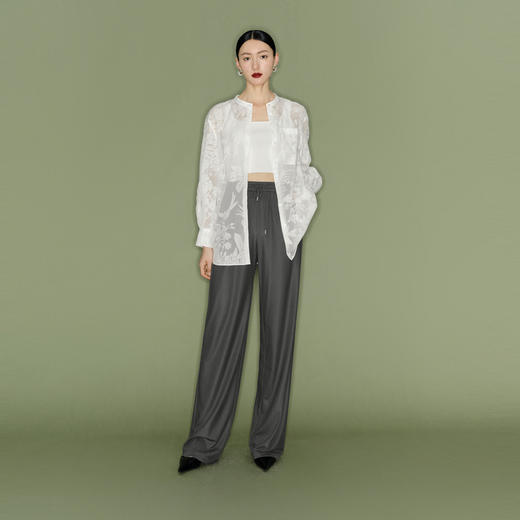 【商场同款】伊芙丽休闲裤1F4150322G 商品图1