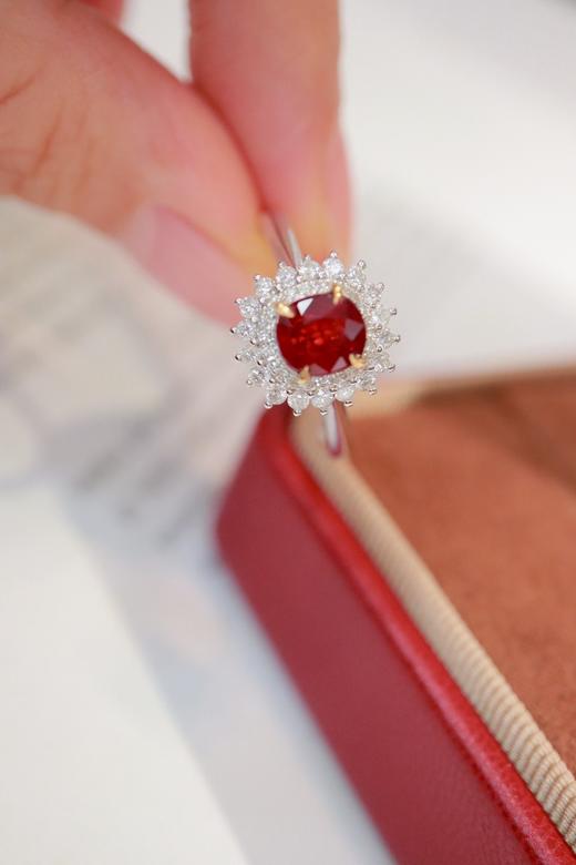 1.0ct 红宝石戒指 商品图3
