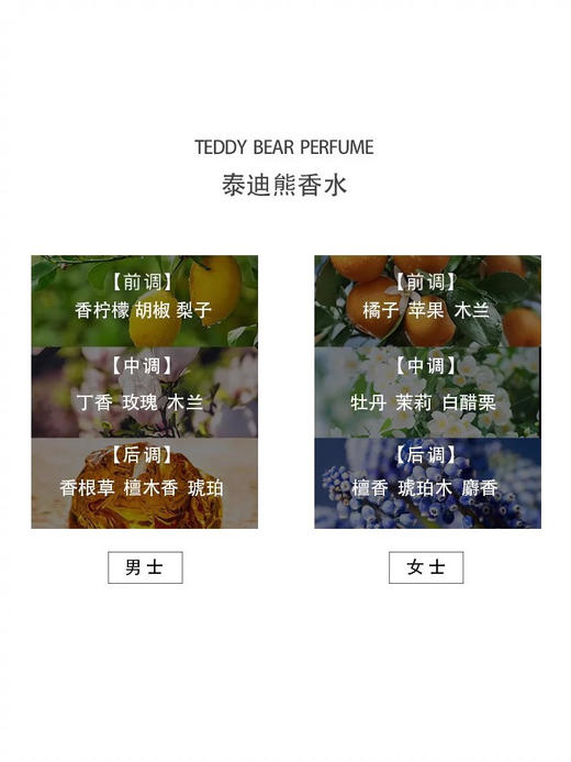 【中小样】默斯奇诺白熊香水5ml Q香 商品图9