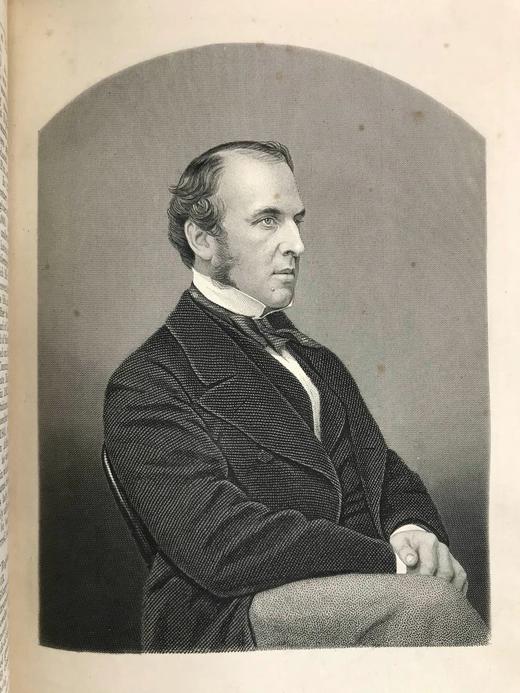 约19世纪后期 皇家通识百科辞典（卷1） 配多幅版画插图与地图 真皮精装16开 商品图12