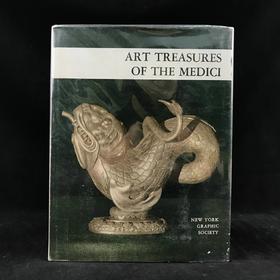 美第奇艺术瑰宝 55幅彩色插图8幅黑白插图 精装大16开