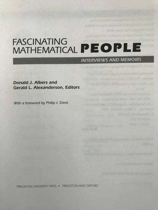 迷人的数学家们：访谈与回忆录 数百幅插图 精装16开 商品图3