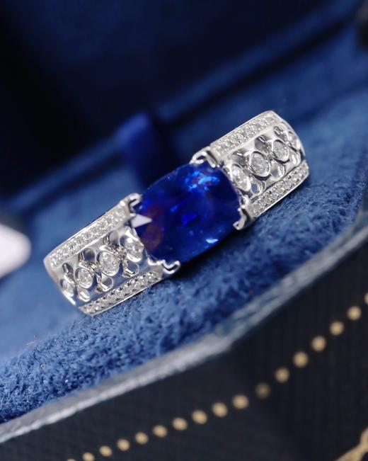 2.2ct 蓝宝石戒指 商品图2