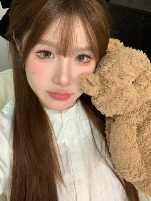 【半年抛大直径】OCEAN GIRL-饱饱泥-棕 -14.5mm【半年抛0-800度 无525/575 】 商品图2