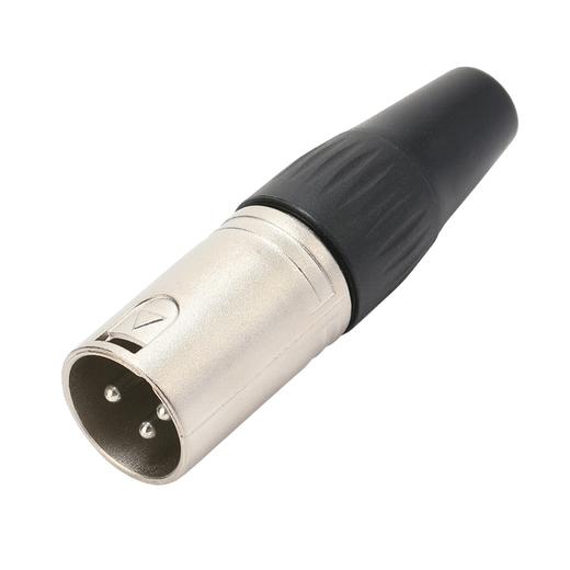 爆款★热销【新款@小蛮腰】镀金芯全铜3三芯卡农接麦克风话筒音频信号转接插头XLR平衡头 卡侬头 卡农插头 卡龙头 卡隆头 话筒头 音频头 音响头 音频平衡接功放调音台等音响工程 商品图7